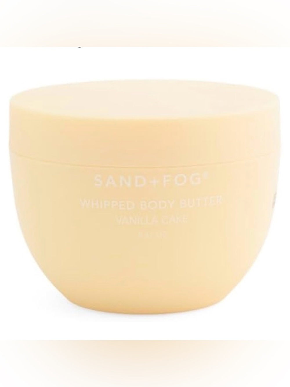 ❗️SAND + FOG Brand NEW Vanilla Cake Whipped Body Butter 8.47 oz/240g